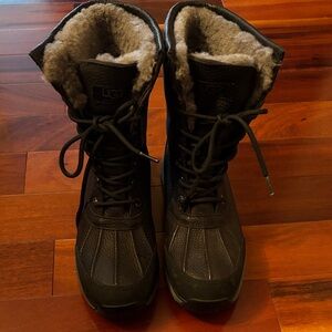 UGG Women's Black Waterproof Winter Boots